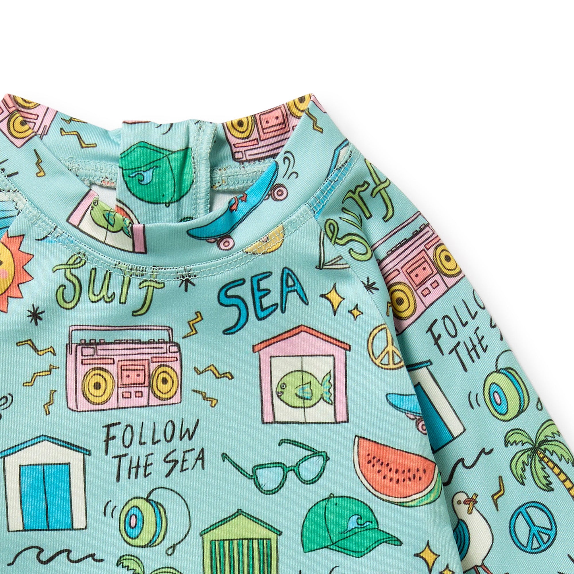 Wilson & Frenchy Sun Surf & Sea One Piece Boyleg Swimsuit