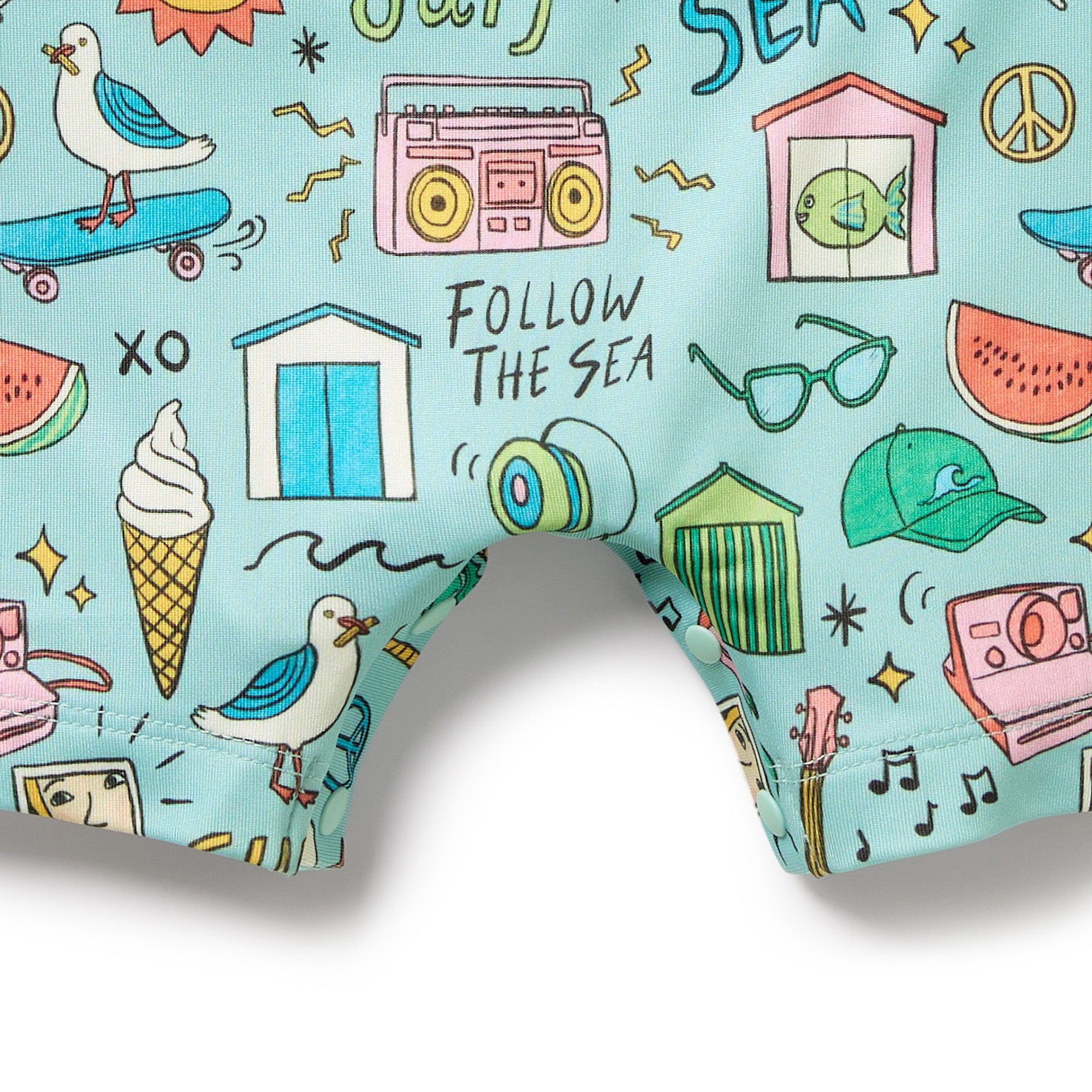 Wilson & Frenchy Sun Surf & Sea One Piece Boyleg Swimsuit