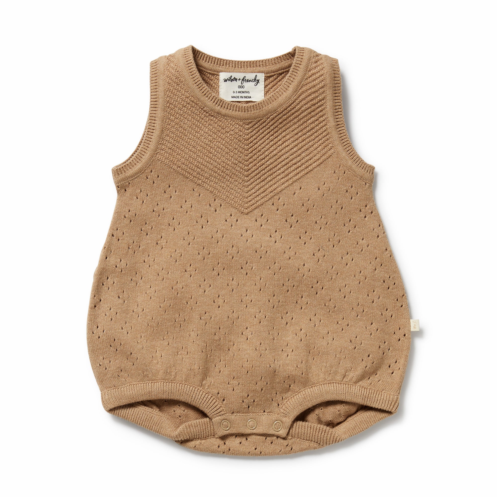 Wilson & Frenchy Oat Organic Knitted Bodysuit