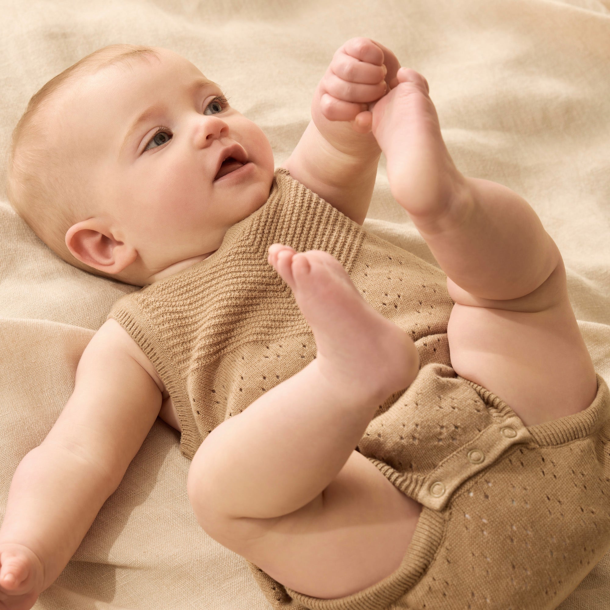 Wilson & Frenchy Oat Organic Knitted Bodysuit