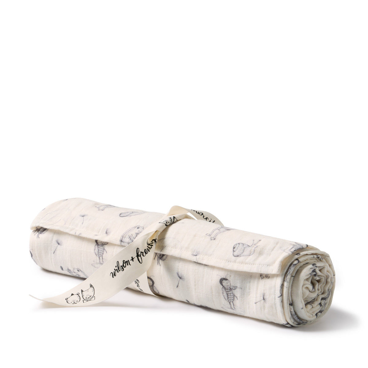 Wilson & Frenchy Whispering Willow Organic Muslin Wrap