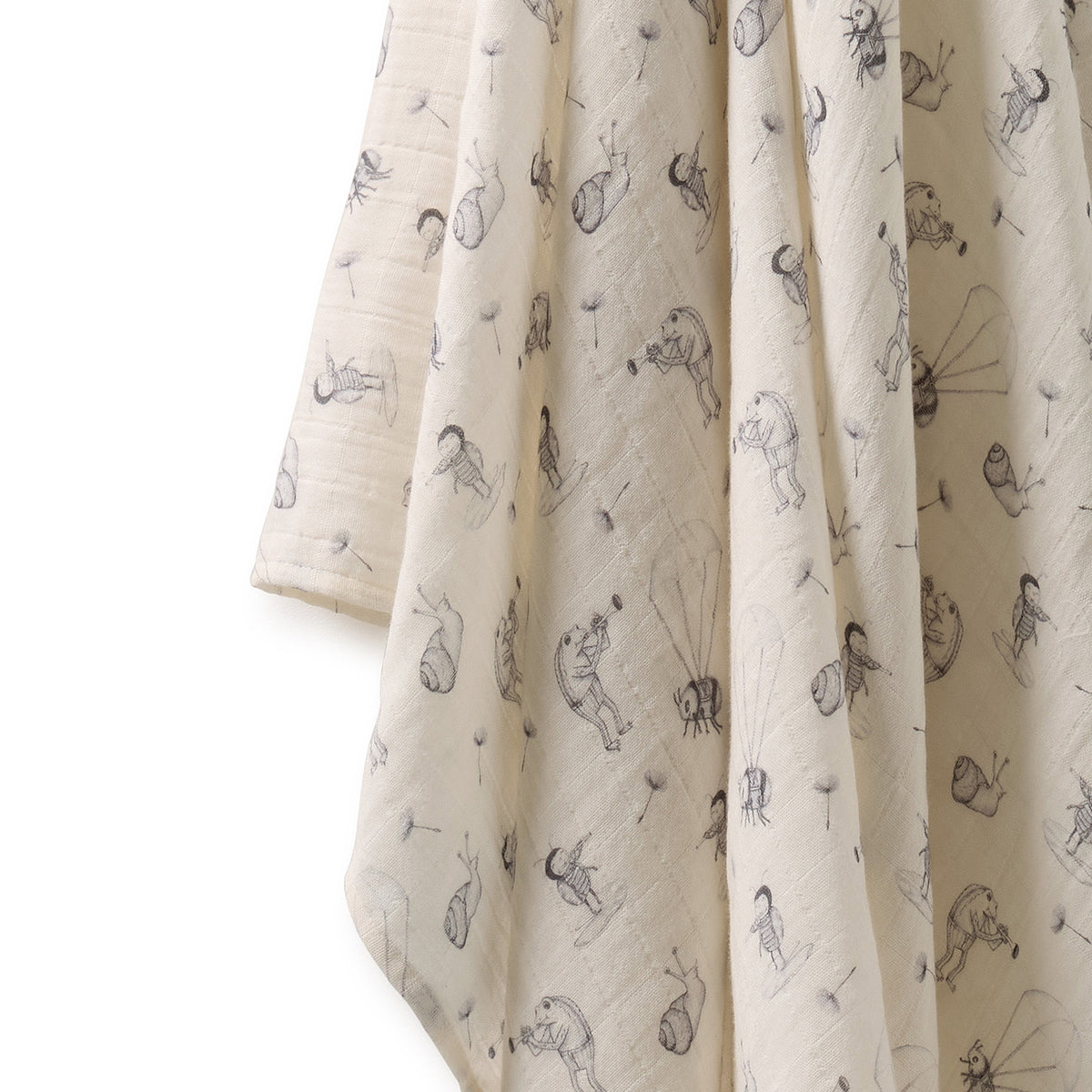 Wilson & Frenchy Whispering Willow Organic Muslin Wrap