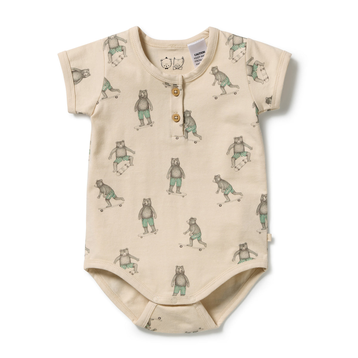 Wilson & Frenchy Skater Club Organic Boyleg Zipsuit