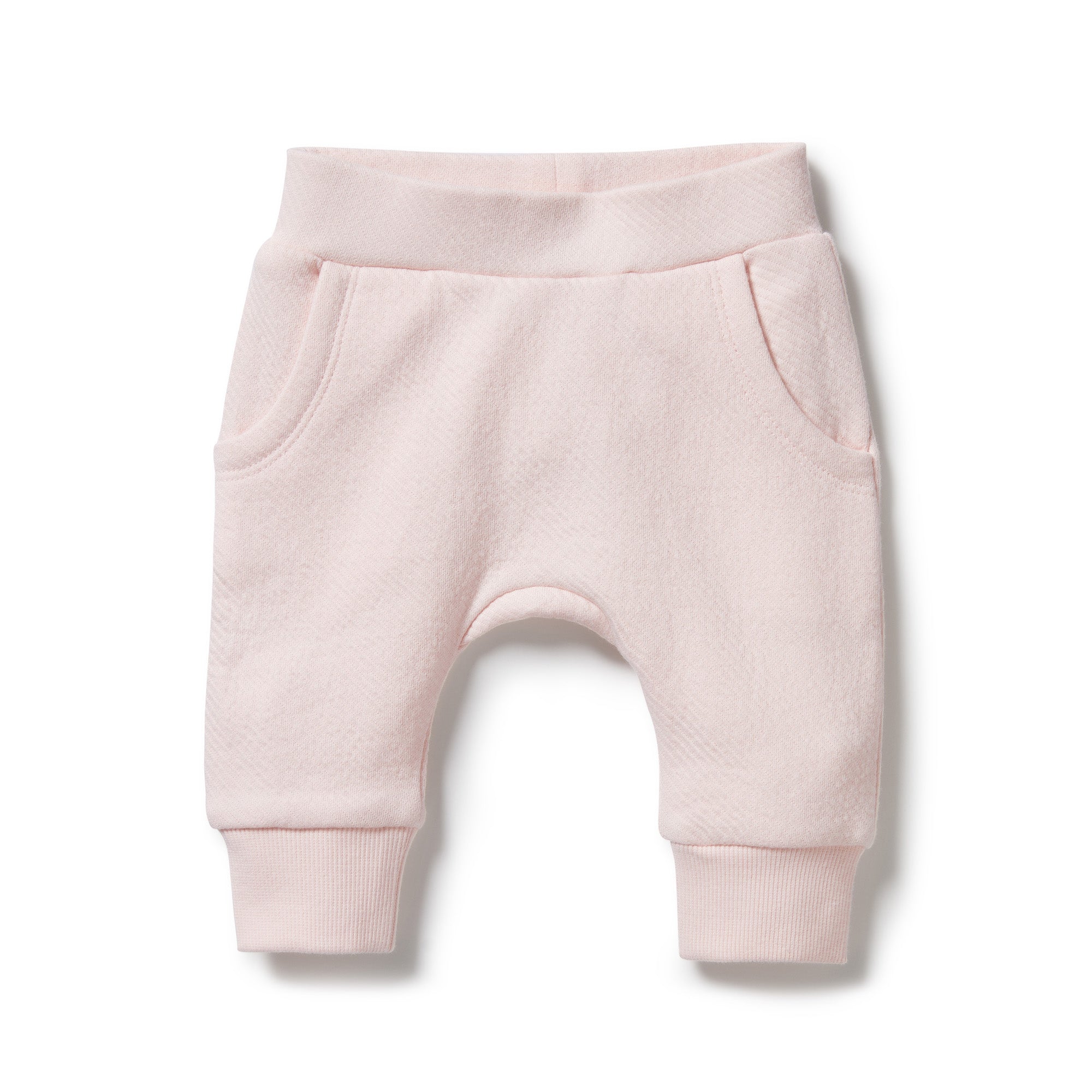 Wilson & Frenchy Pink Organic Quilted Pant