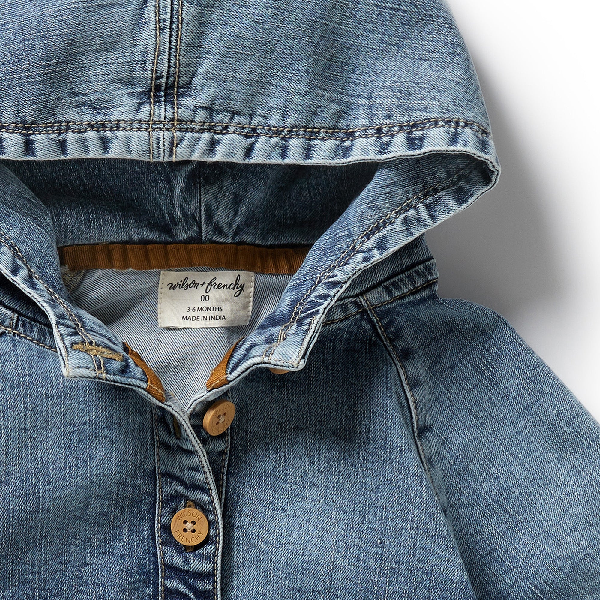 Wilson & Frenchy Organic Cotton Denim Jacket