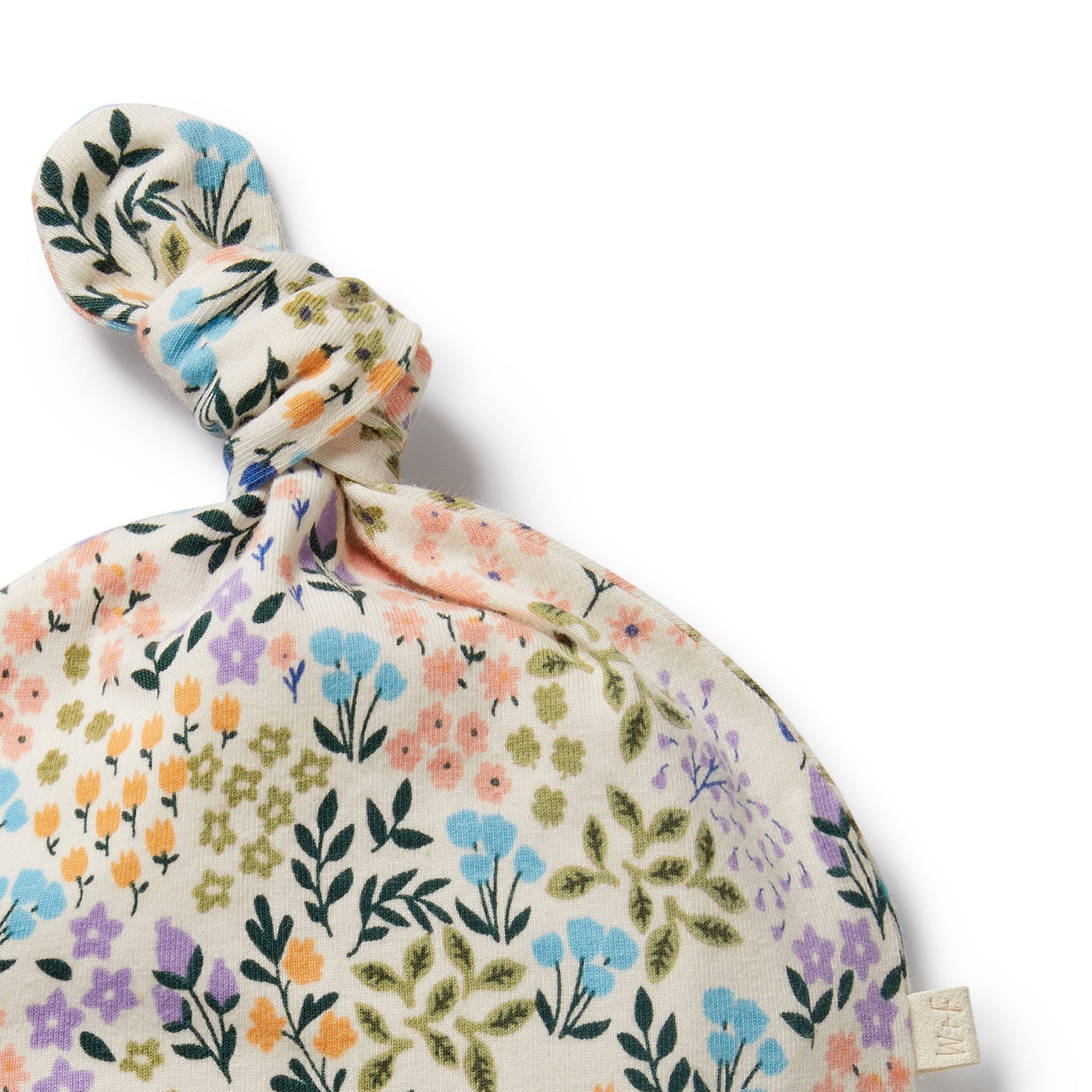 Wilson & Frenchy Organic Cotton Knot Hat - Tiny Bloom