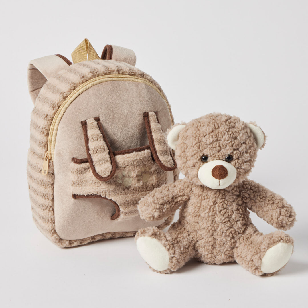 Jiggle & Giggle Plush Bear Take Me Home Backpack