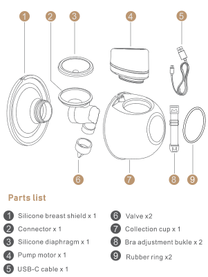 Tyhan S12 Pro+ Wearable Breast Pump