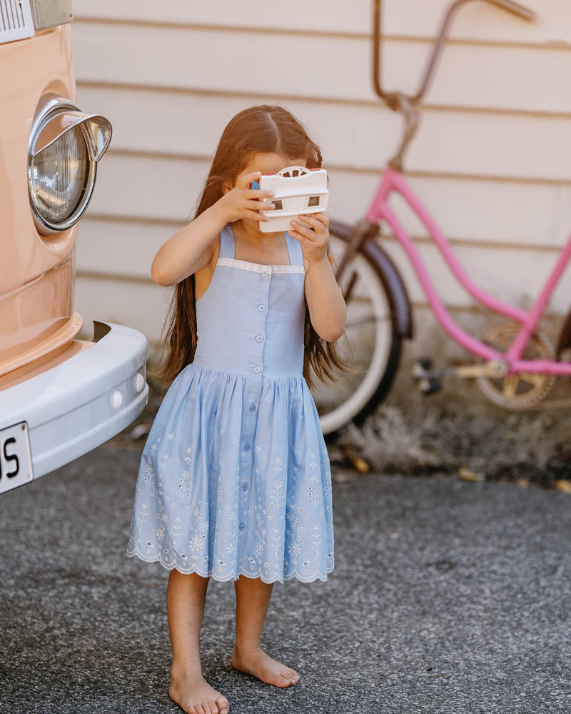 Bebe Zara Embroidered Dress