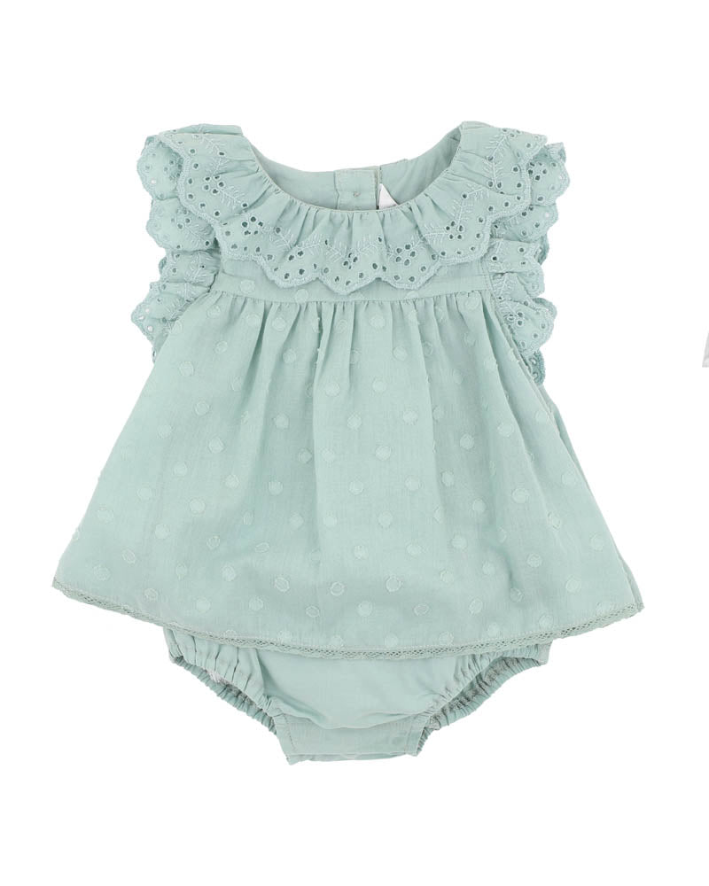 Bebe Anya Dobby Overlay Bodysuit