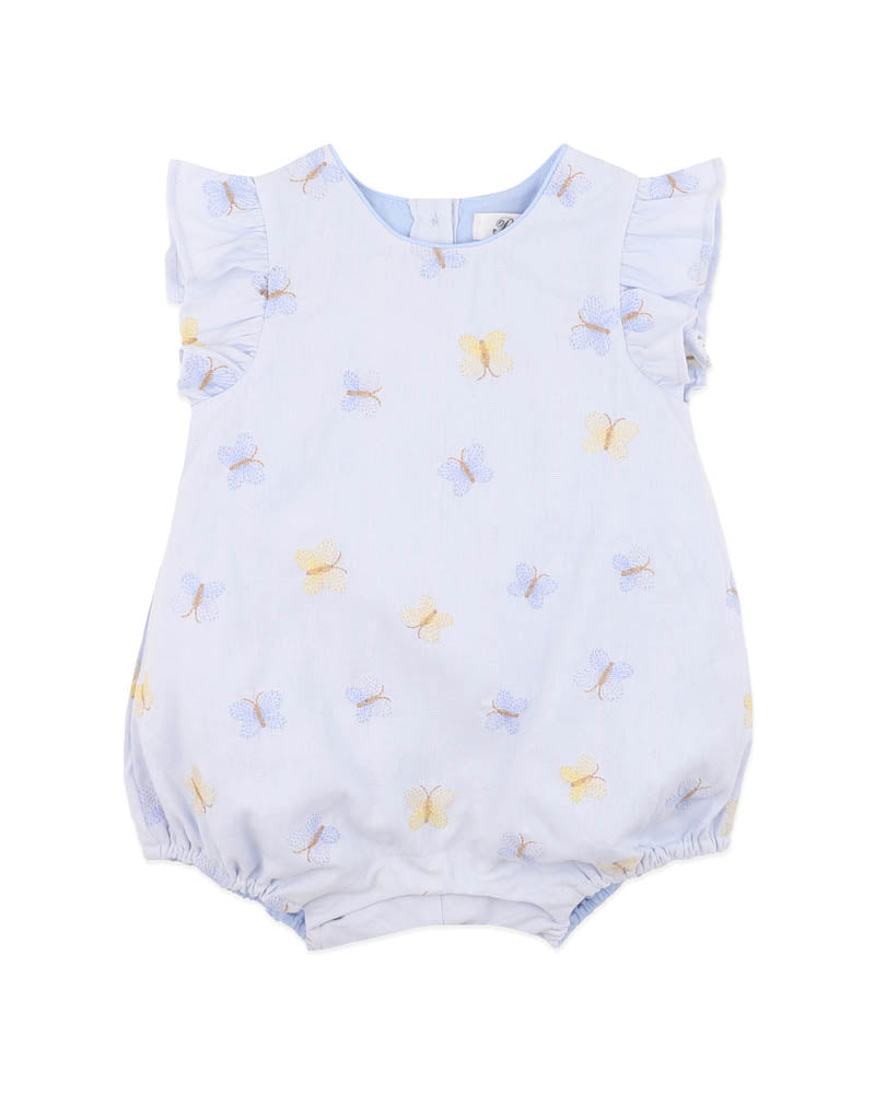 Libby Embroidered Butterfly Romper