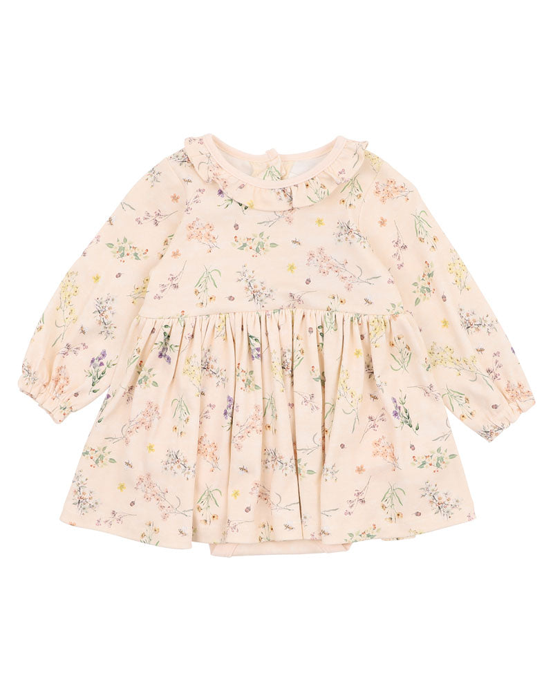 Bebe Nancy Overlay Dress