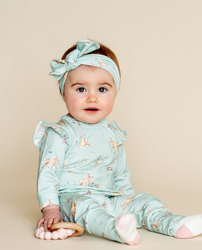 Bebe Winnie Organic Long Sleeve Zipsuit
