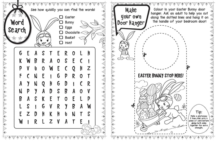 The Easter Bunny Comes To Australia - Deluxe Colouring Book