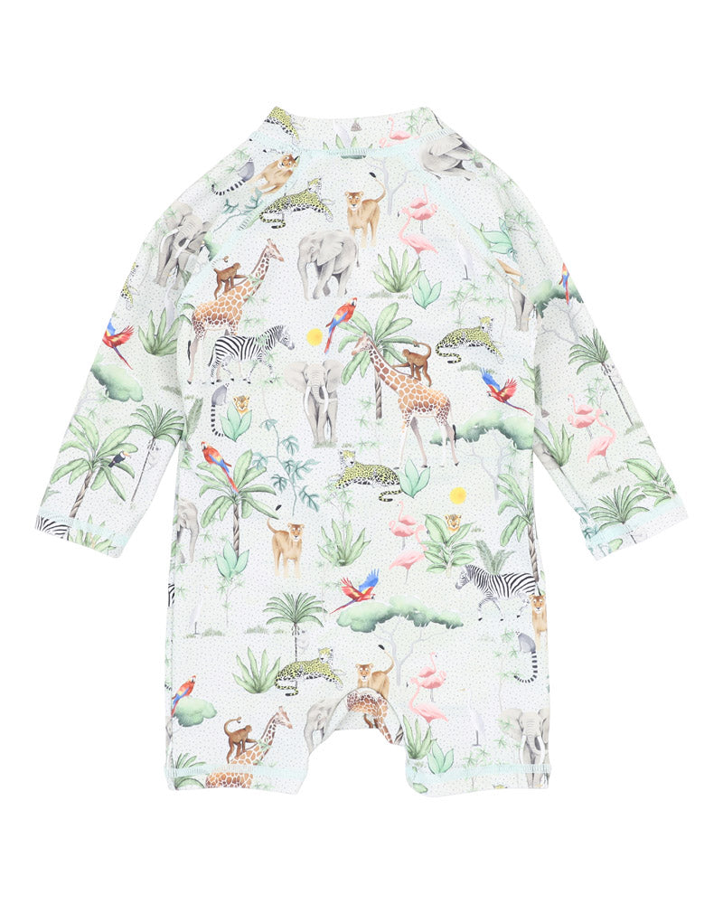 Minihaha Silas Print Long Sleeve Rash Suit