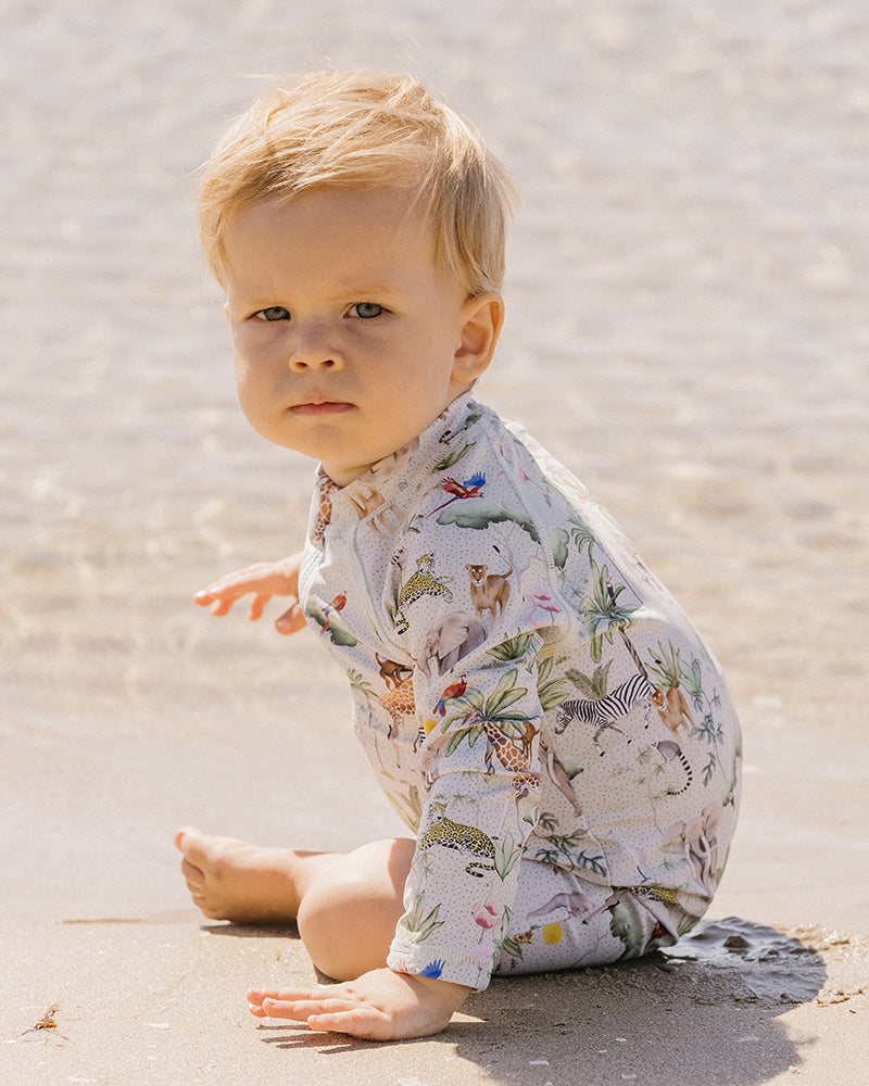 Minihaha Silas Print Long Sleeve Rash Suit
