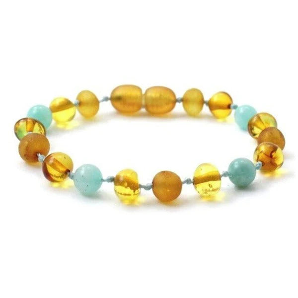 Zebra Babies Amber Bracelet 14cm