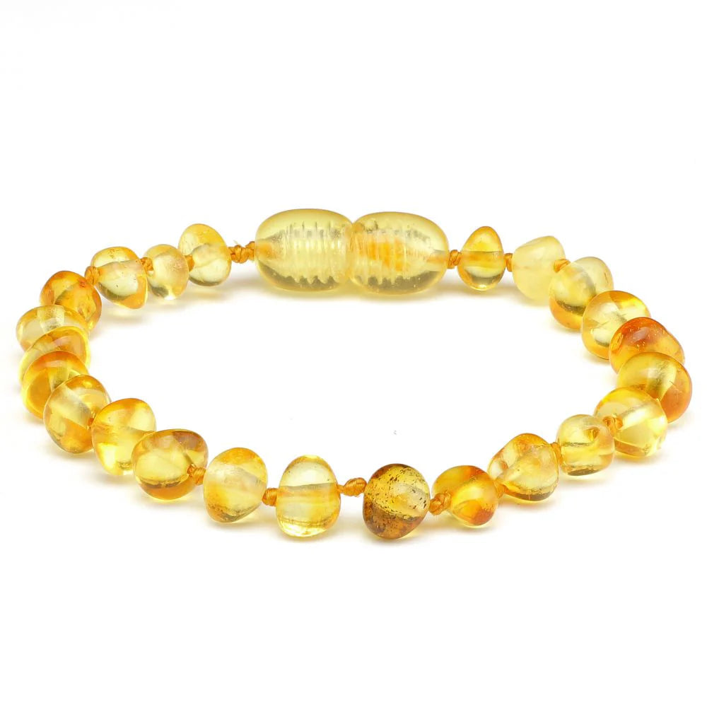 Zebra Babies Amber Bracelet 14cm