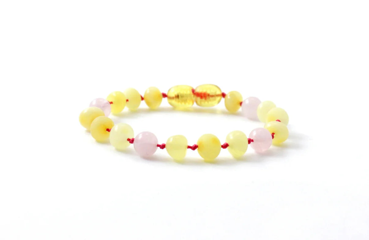 Zebra Babies Amber Bracelet 14cm