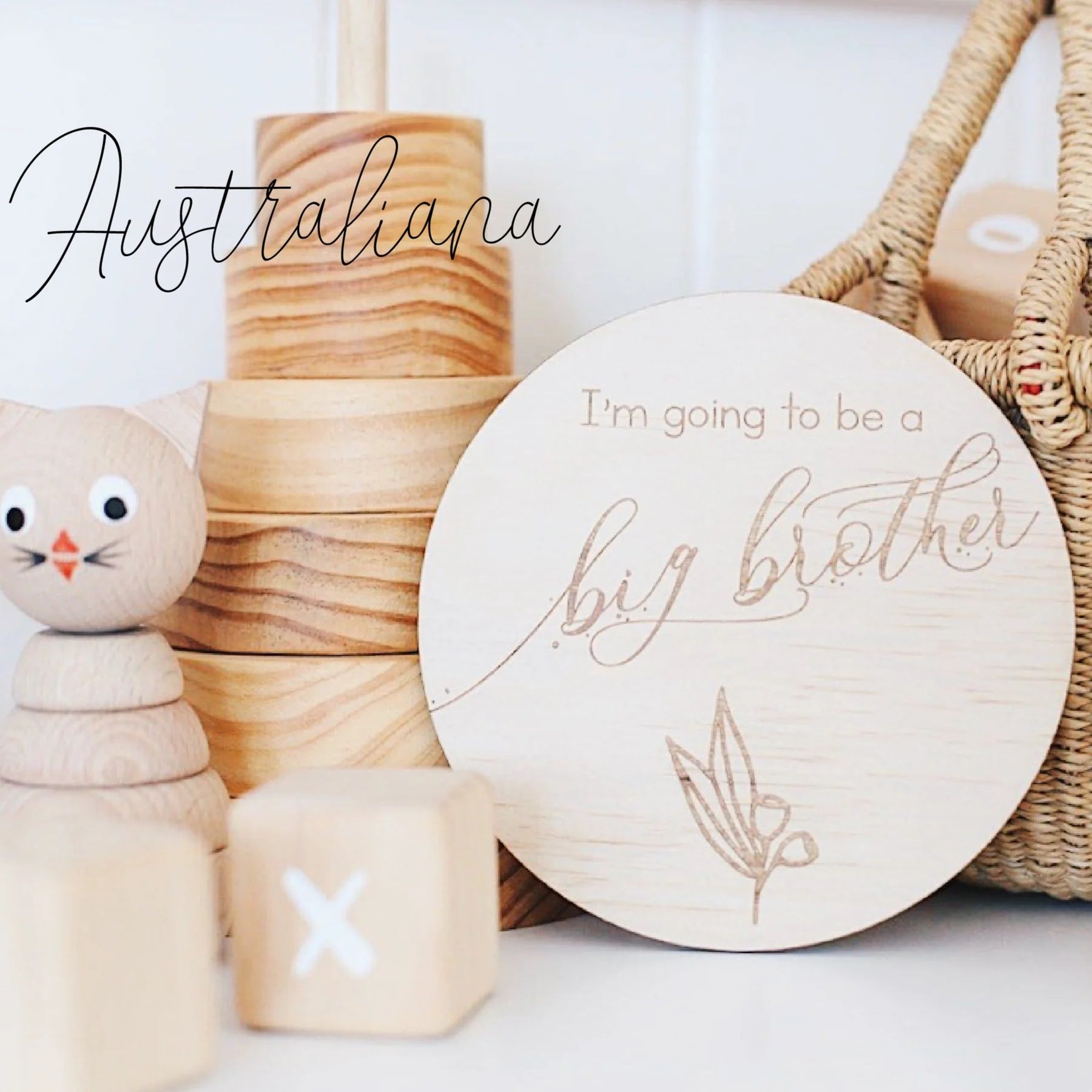 Hello Fern Single Announcement Disc - I'm Going To Be A Big Brother - Australiana