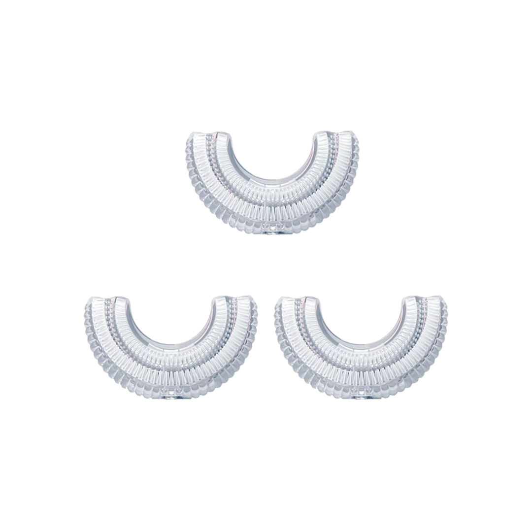 Happy Bubs U Shaped Silicone Toothbrush Replacement Heads
