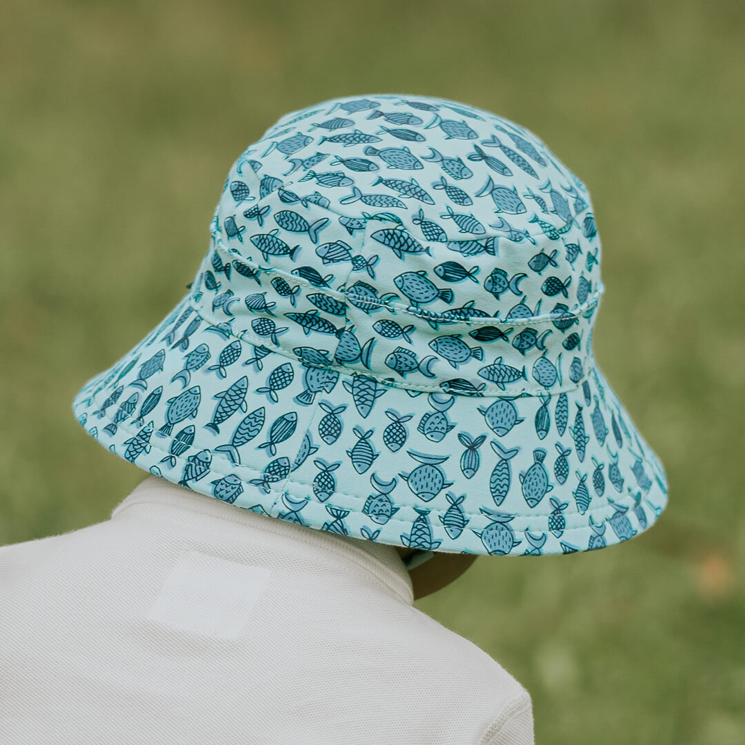 Bedhead Classic Bucket Sun Hat - Fish