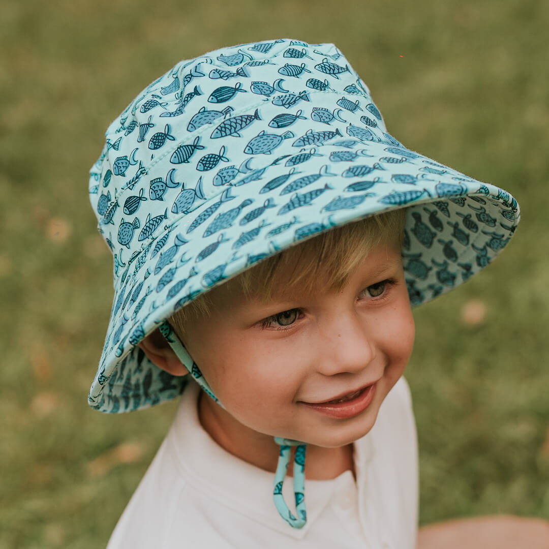 Bedhead Classic Bucket Sun Hat - Fish