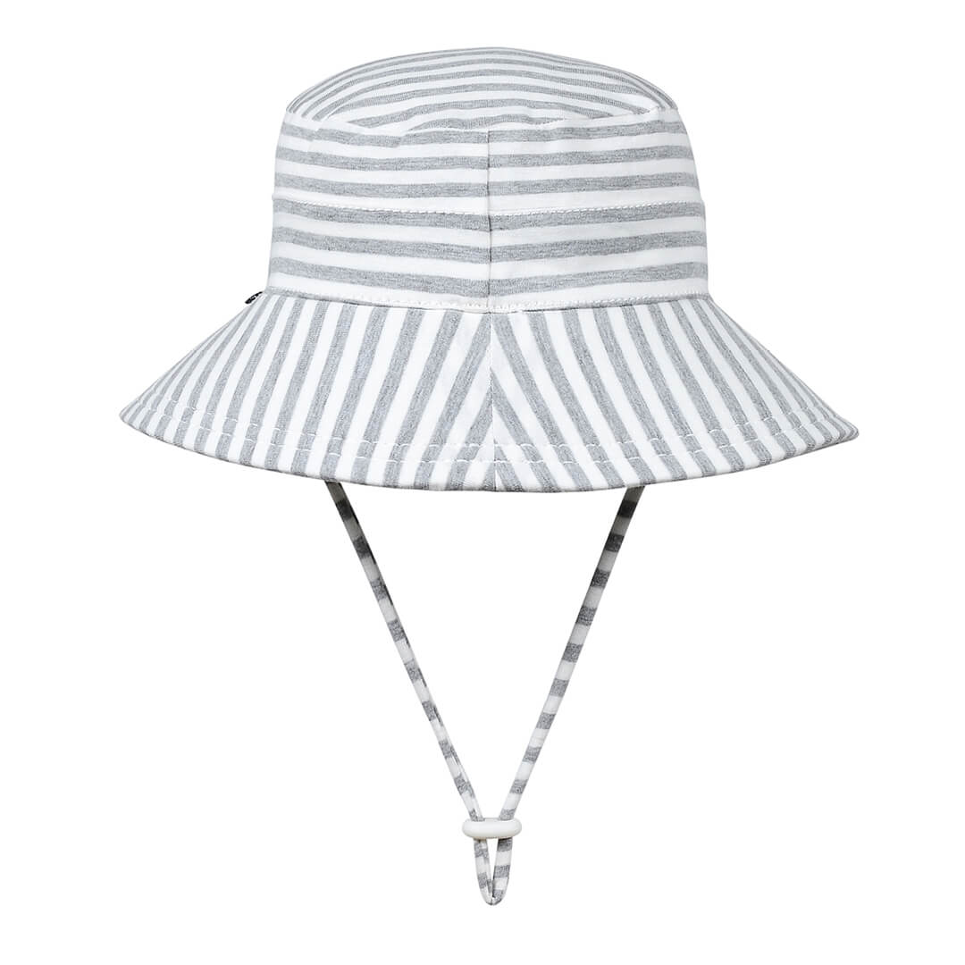 Bedhead Classic Bucket Sun Hat - Grey Stripe