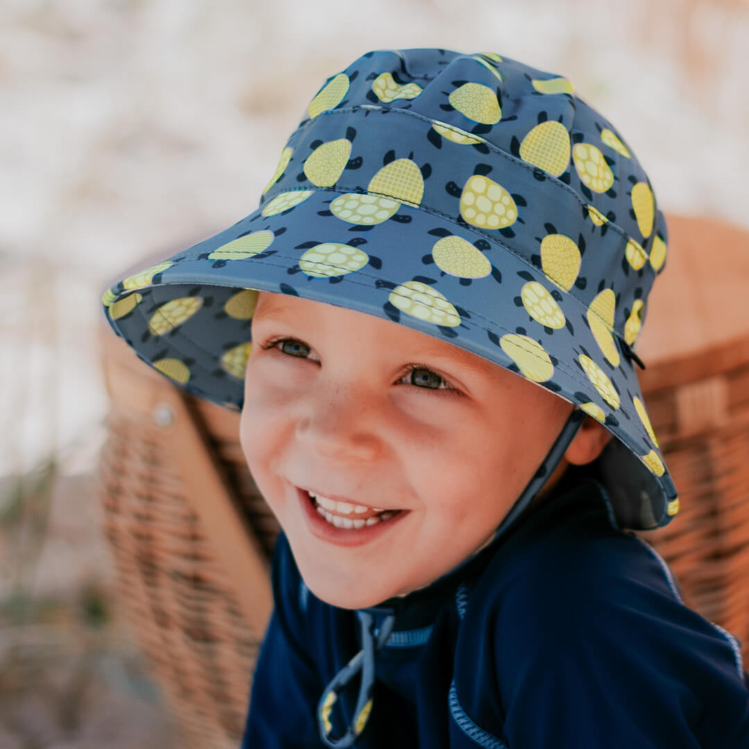 Bedhead Classic Bucket Swim Sun Hat - Turtle