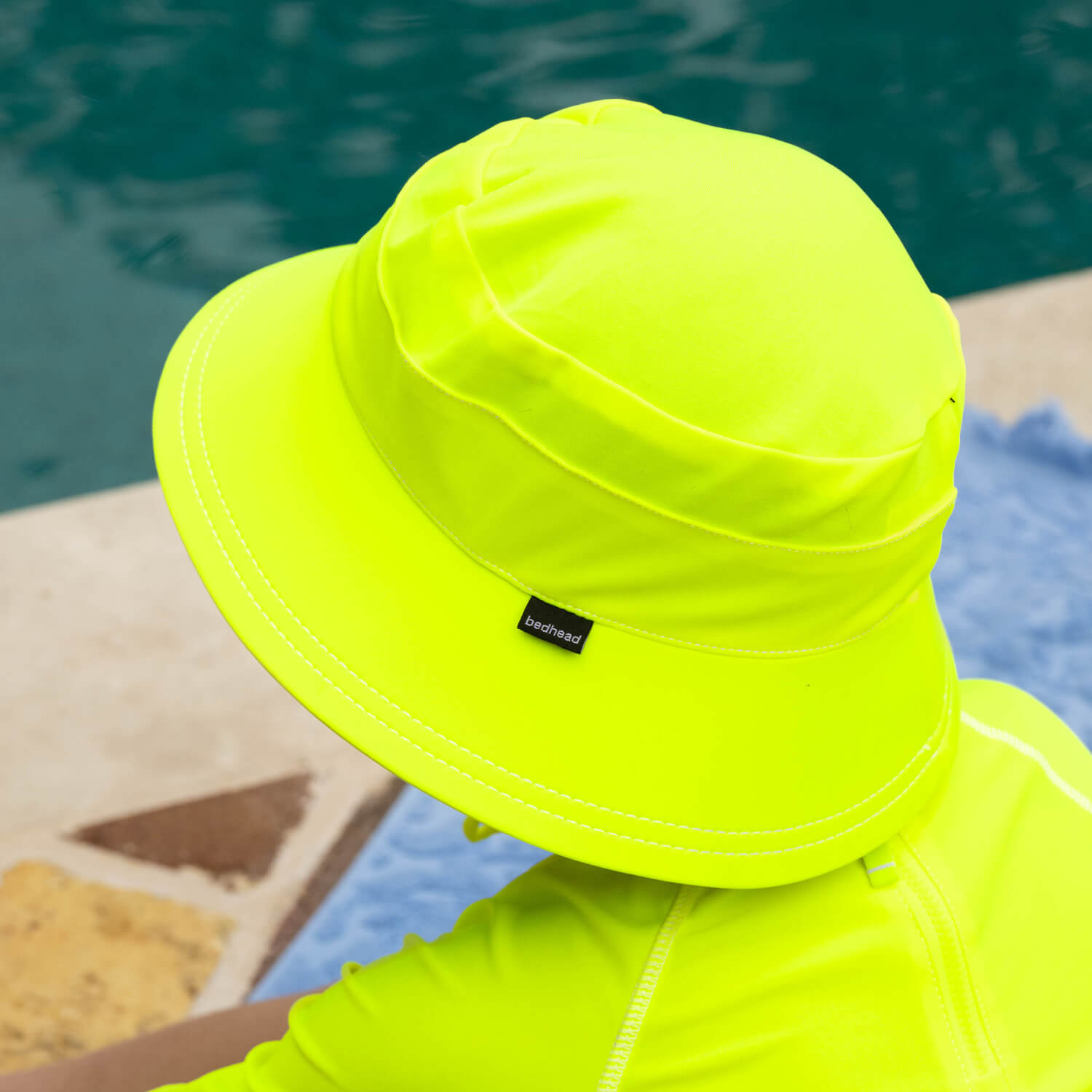 Bedhead Hats Classic Swim Bucket Beach Hat - Sunburst