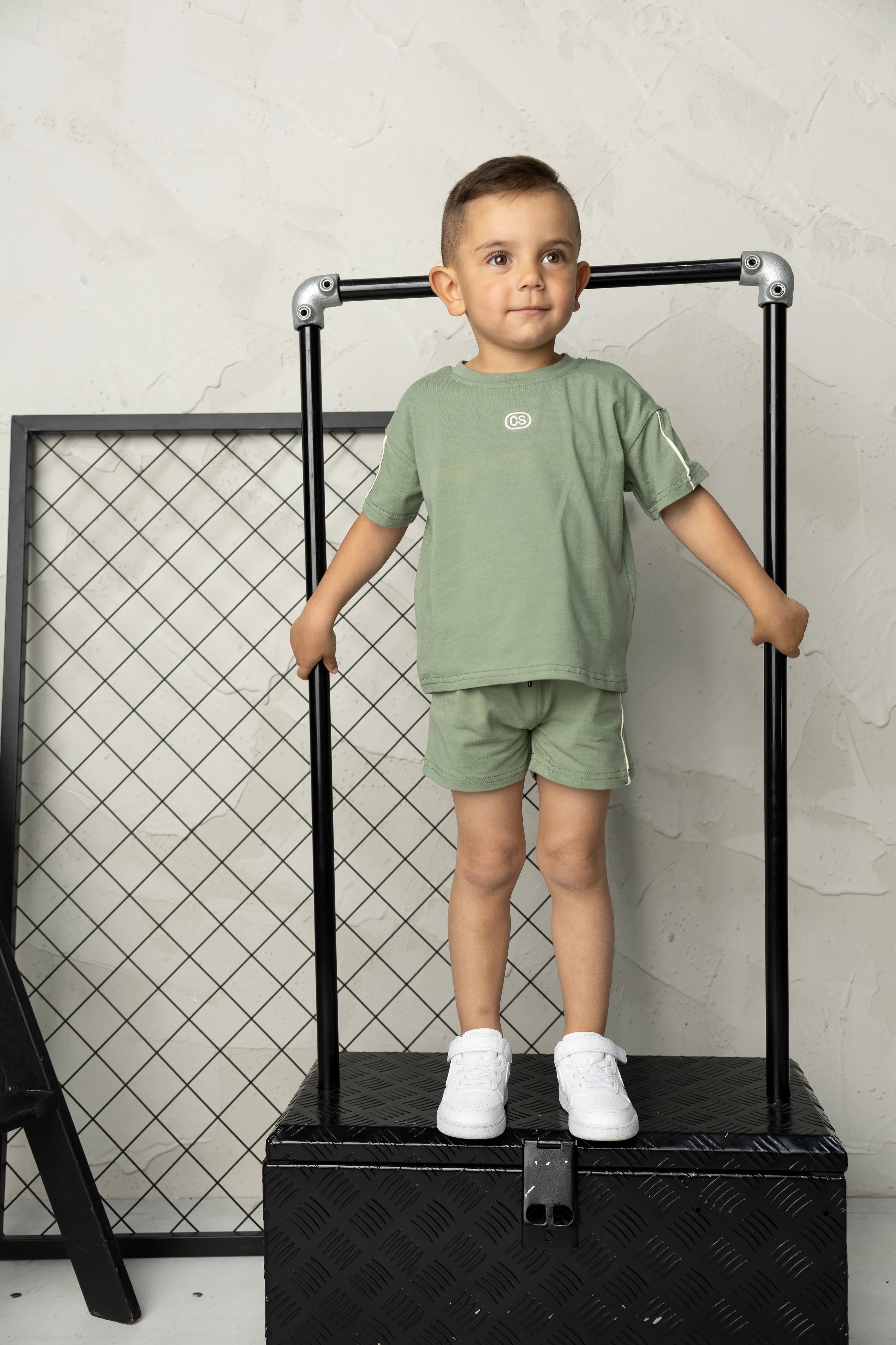 Cracked Soda Flint CS 2pce Set Olive