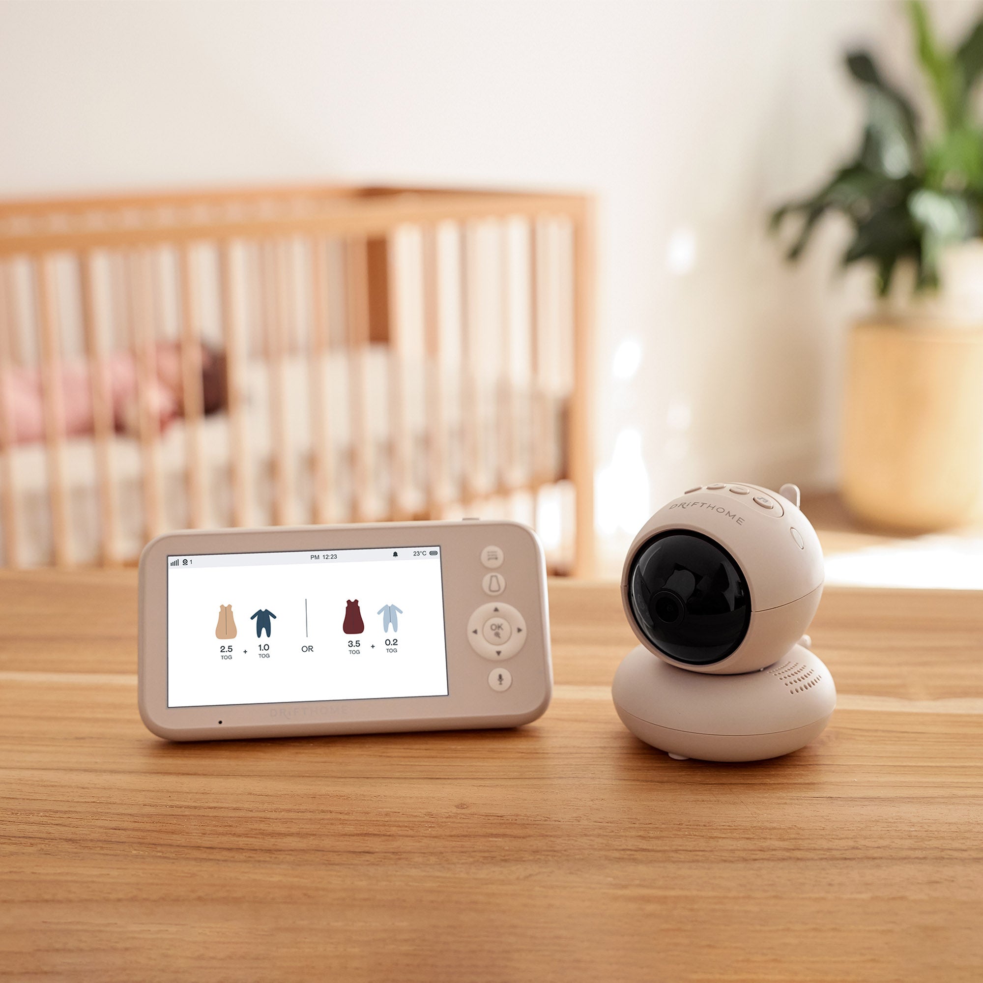 ergoPouch Drift Home Baby Monitor