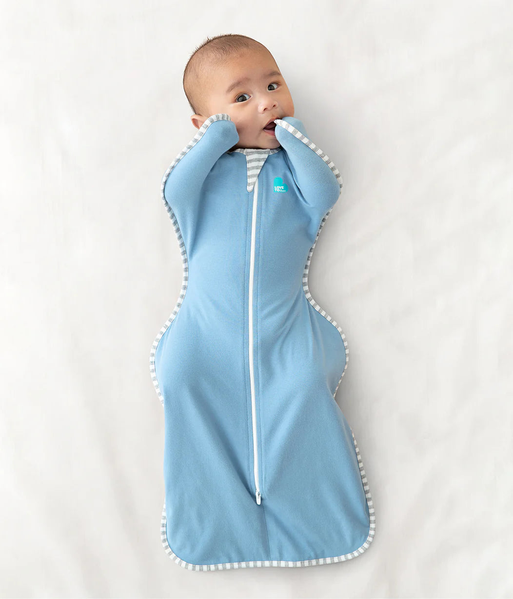Love To Dream Swaddle Up 1.0 Tog Dusty Blue