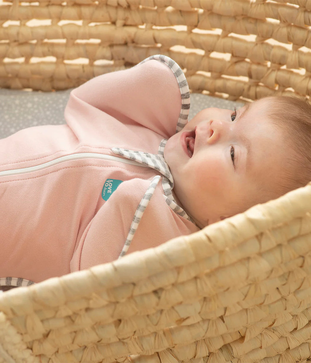 Love To Dream Swaddle Up 1.0 Tog Dusty Pink