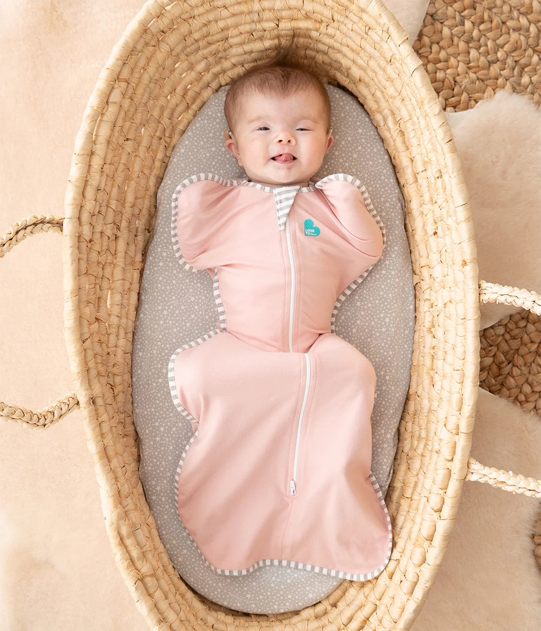 Love To Dream Swaddle Up 1.0 Tog Dusty Pink