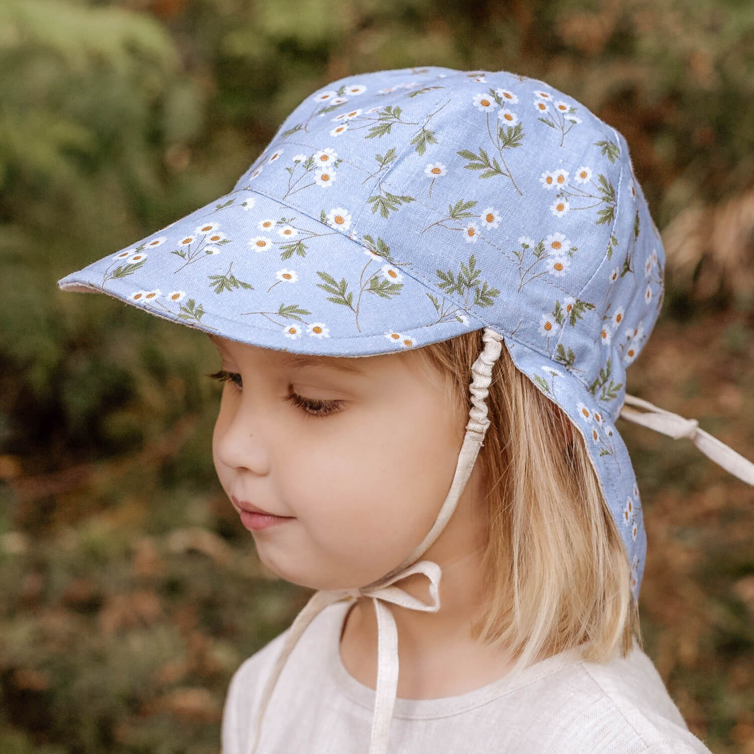 Bedhead Heritage Flap Sun Hat Daisy