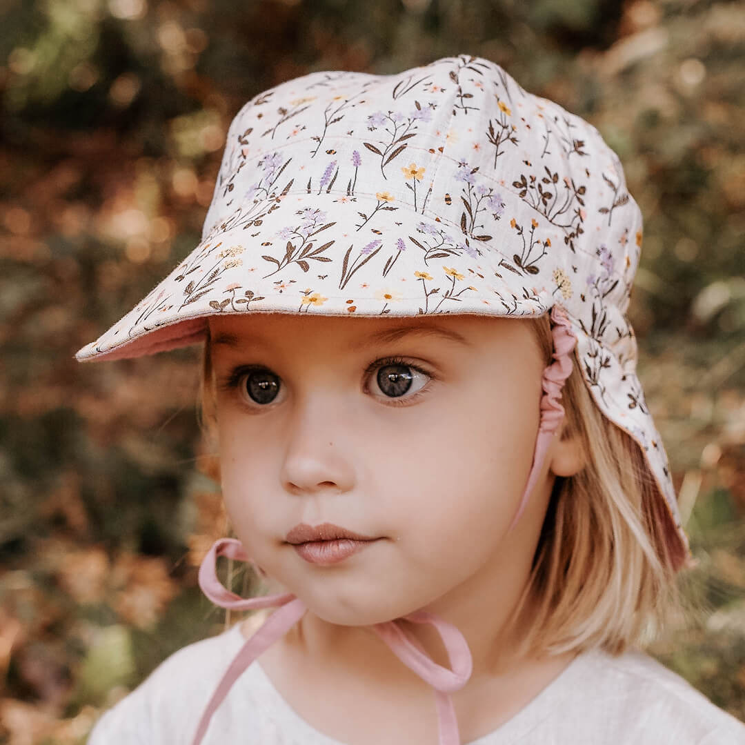 Bedhead Heritage Flap Sun Hat Provence