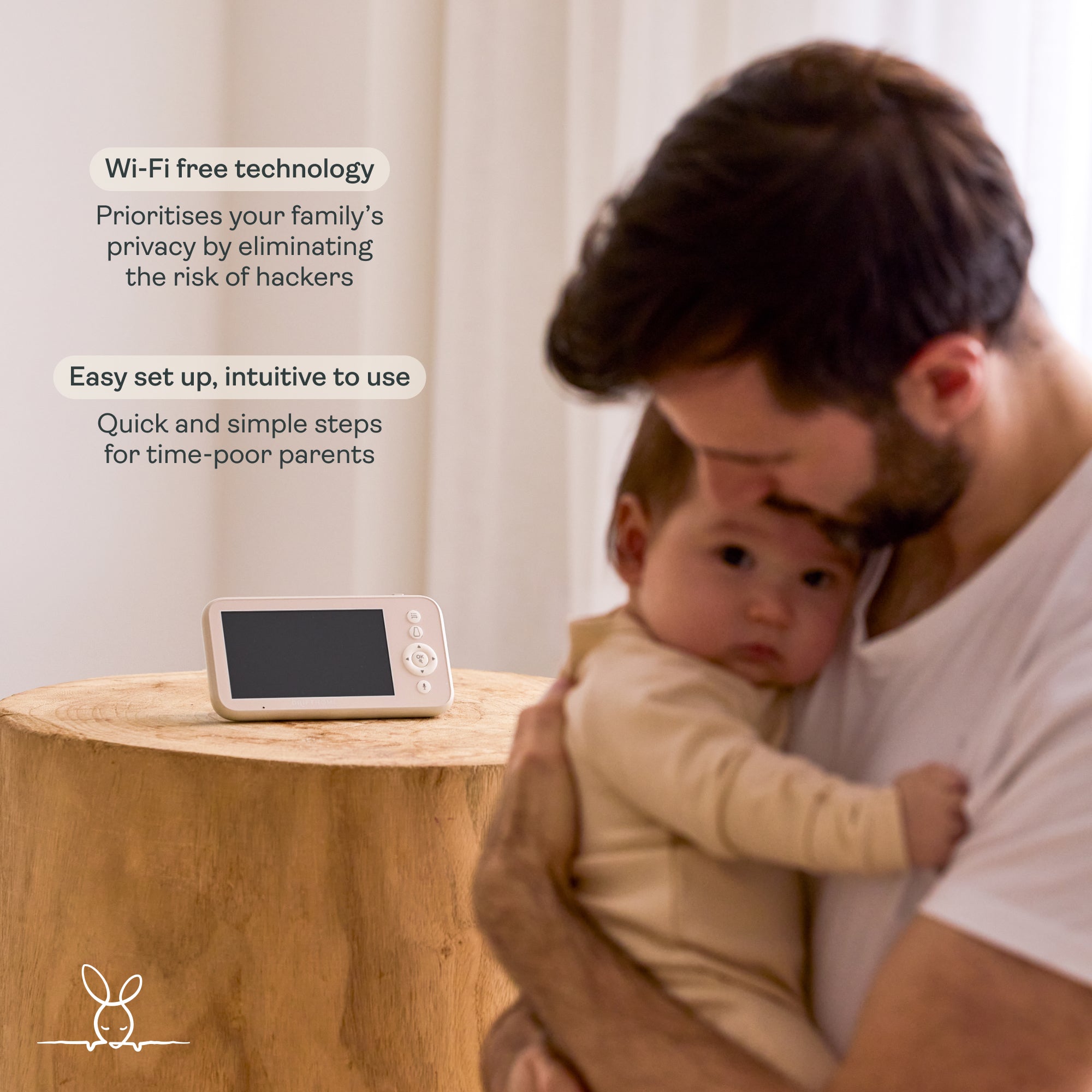 ergoPouch Drift Home Baby Monitor