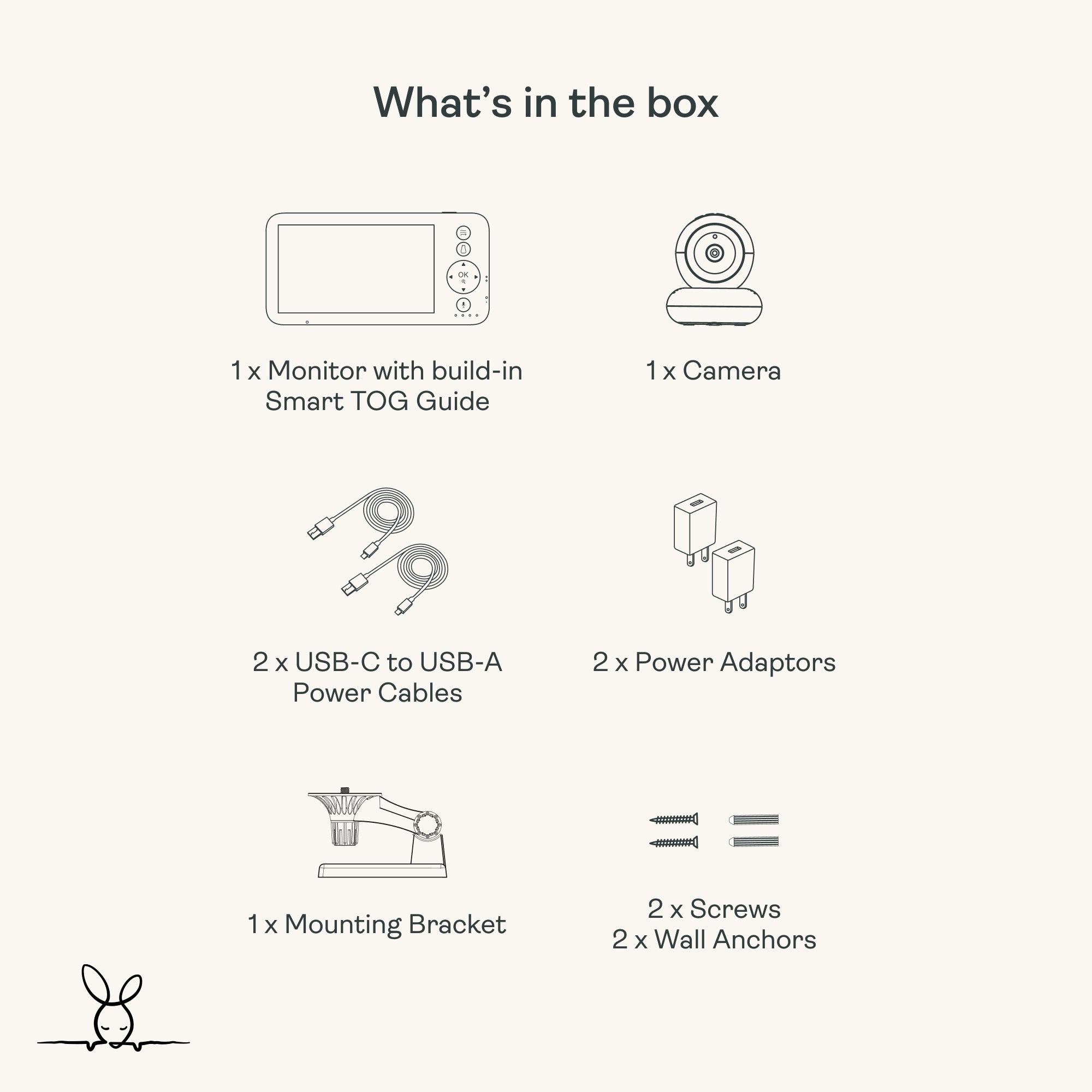 ergoPouch Drift Home Baby Monitor