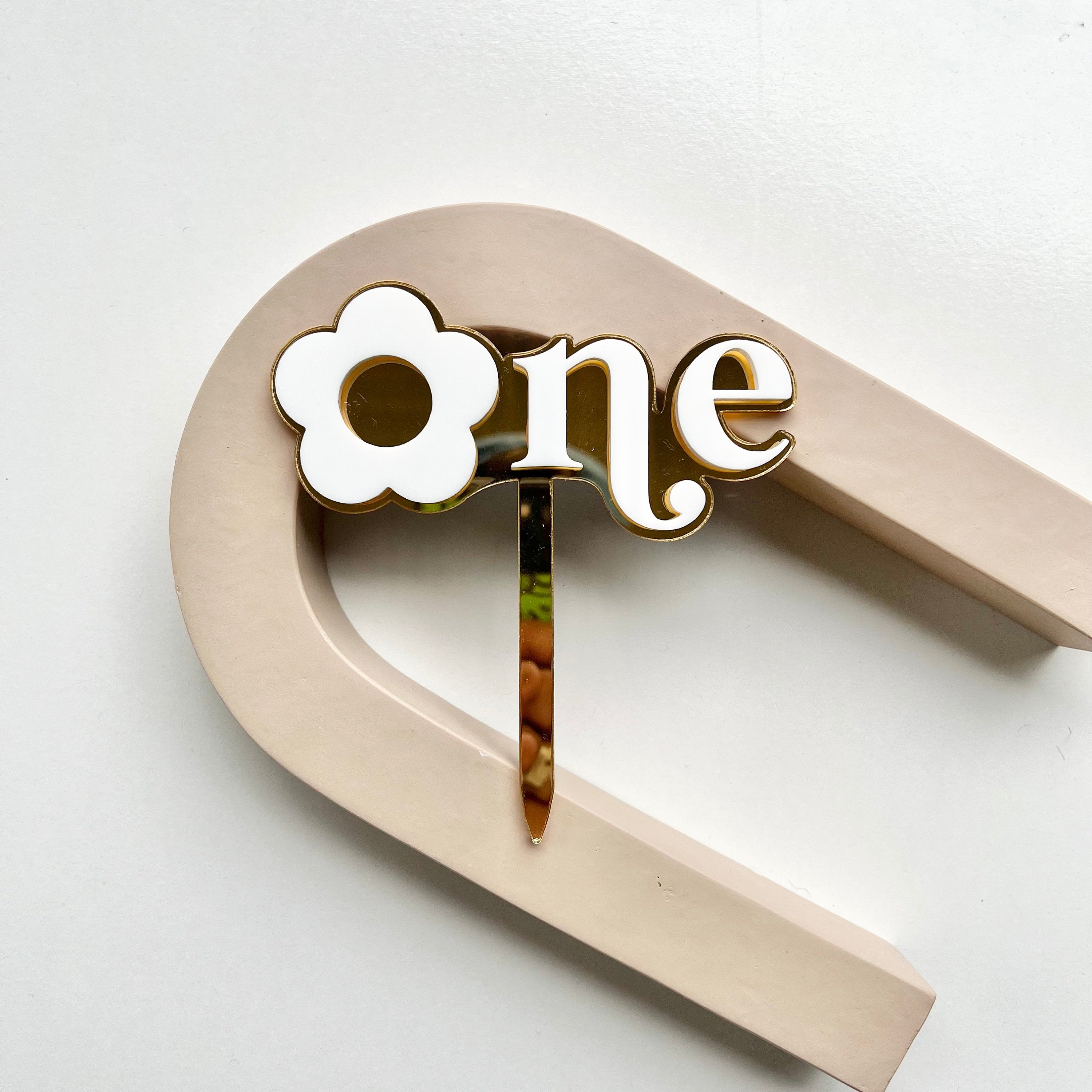 Our Little Deer Topper - Gold Daisy