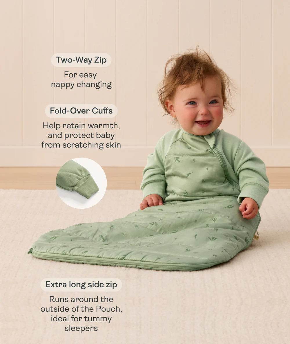 ergoPouch Side Zip Sheeting Bag 2.5 tog Daisies