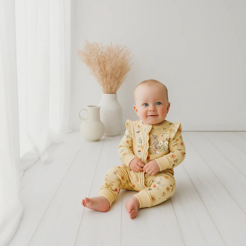 Confetti Kidz In The Meadow Long Sleeve Zipsuit