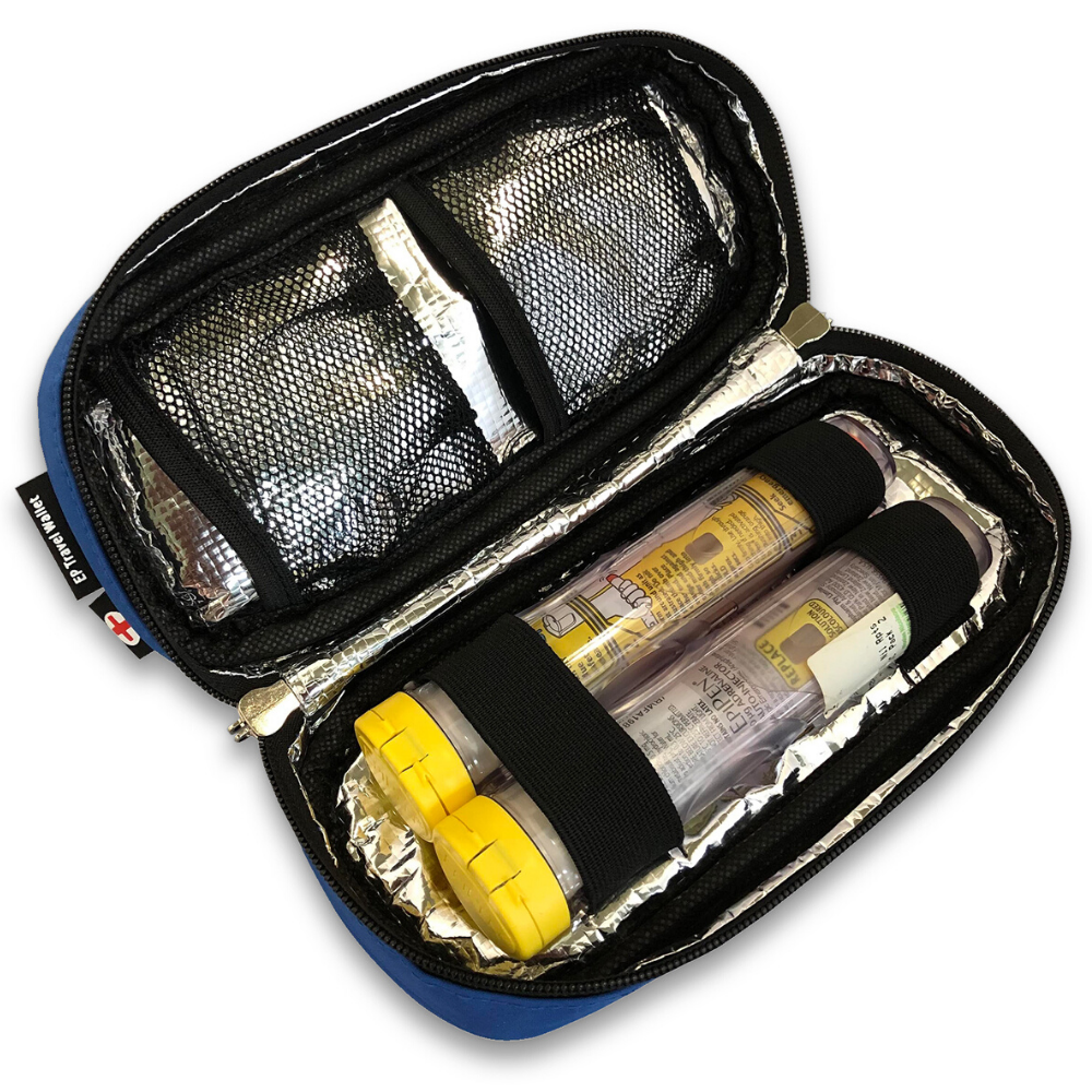 Fridge to Go Epipen Junior Wallet - Blue