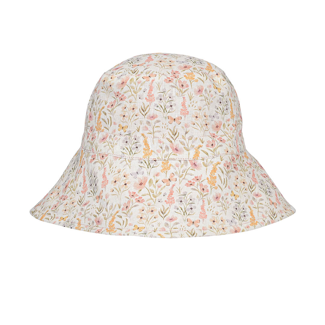 Bedhead 'vacationer' Ladies Reversible Sun Hat - Paris/rosa