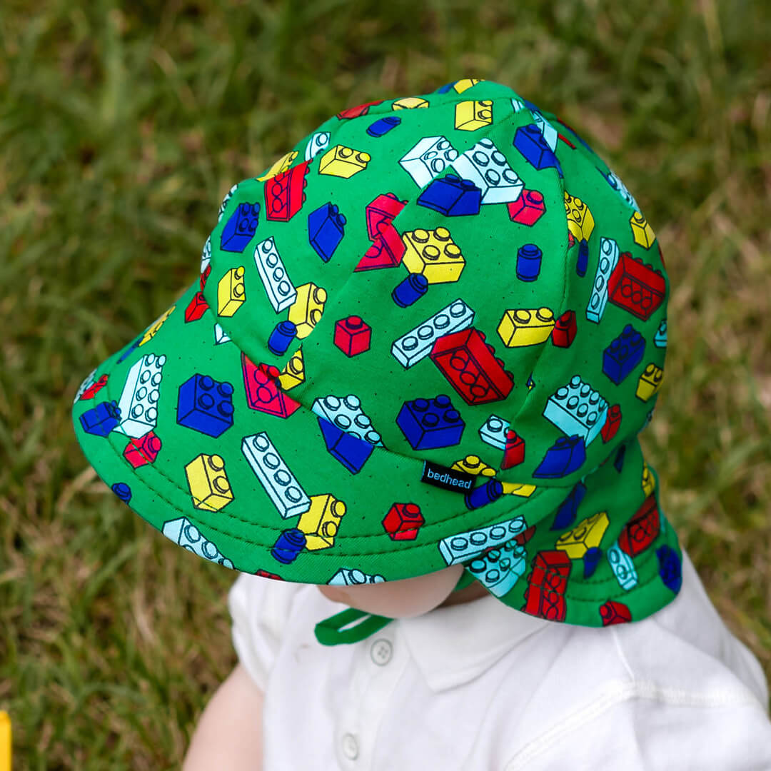 Bedhead HatsLegionnaire Flap Sun Hat Blocks