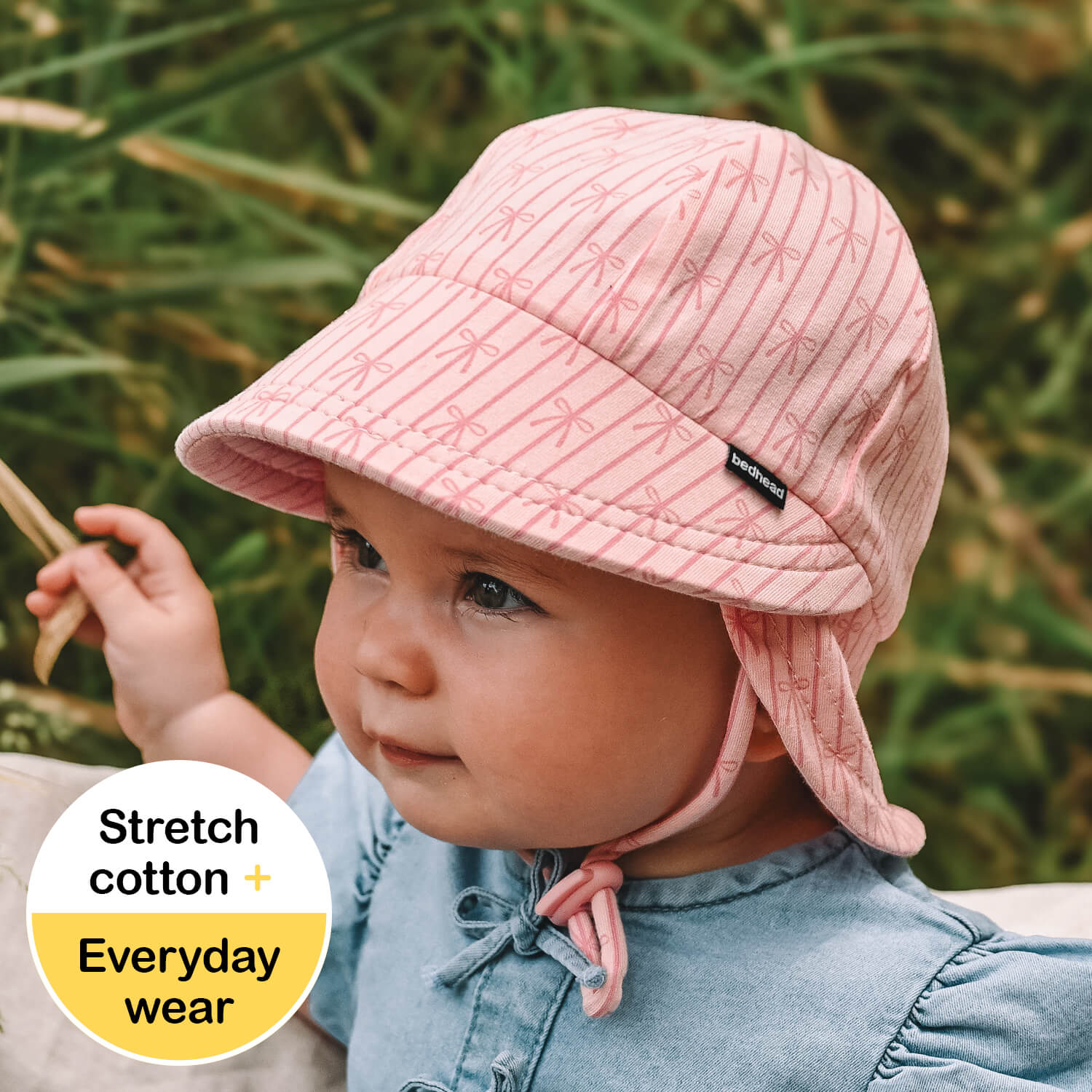 Bedhead Hats Legionnaire Flap Sun Hat - Ballerina
