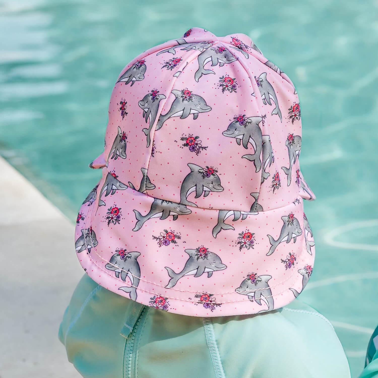 Bedhead Legionnaire Swim Hat Dolphin