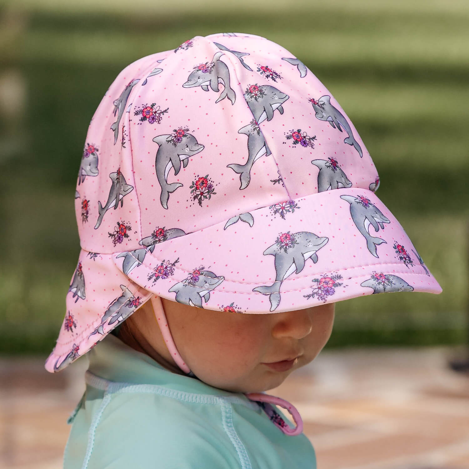 Bedhead Legionnaire Swim Hat Dolphin