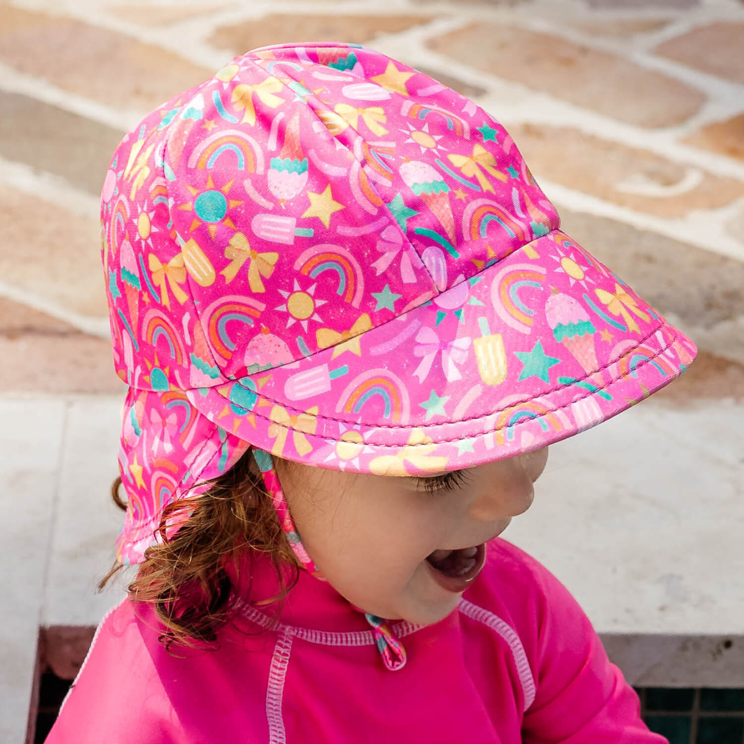 Bedhead Hats Swim Legionnaire Flap Beach Hat Summertime