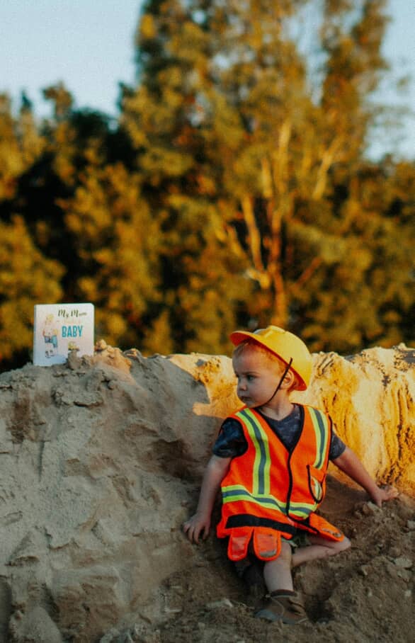 My Mum Built A Baby Board Book